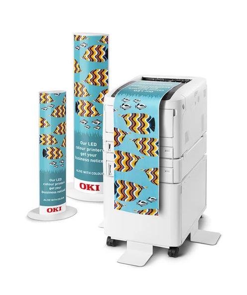 OKI 47228002 C824DN EURO A3/A4 TEK FONKSİYONLU RENKLİ LAZER YAZICI A4:26ppm A3:14ppm - 3
