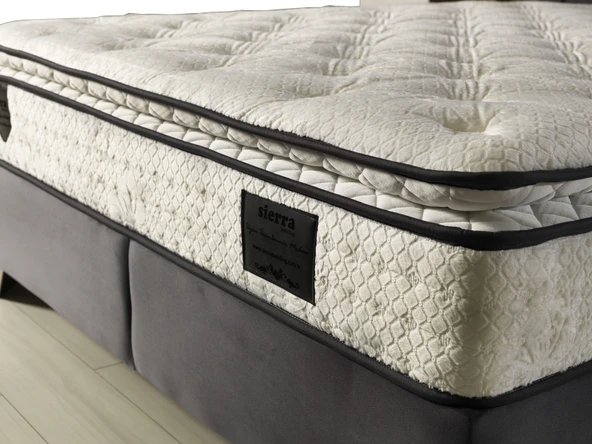 Yatakcım Luvita Ultra Full Ortopedik Pedli Tavşan Tüyü Yatak (Antrasit) - 4