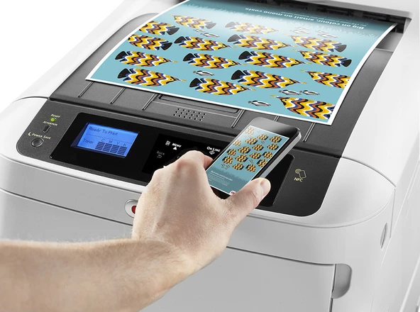 OKI 47228002 C824DN EURO A3/A4 TEK FONKSİYONLU RENKLİ LAZER YAZICI A4:26ppm A3:14ppm - 4