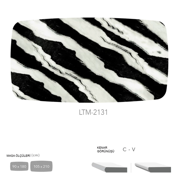 CDF Masa Tablası 105X210 - DCLTM2131 ürün görseli 1