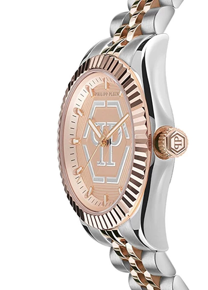 Philipp Plein PW2BA0423 Rose Gold Metalik Gri Kadın Kol Saati - 2