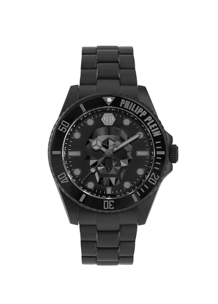 ; Philipp Plein PWOAA0922 Siyah Erkek Kol Saati