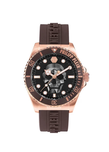 Philipp Plein PWOAA0322 Kahverengi Erkek Kol Saati