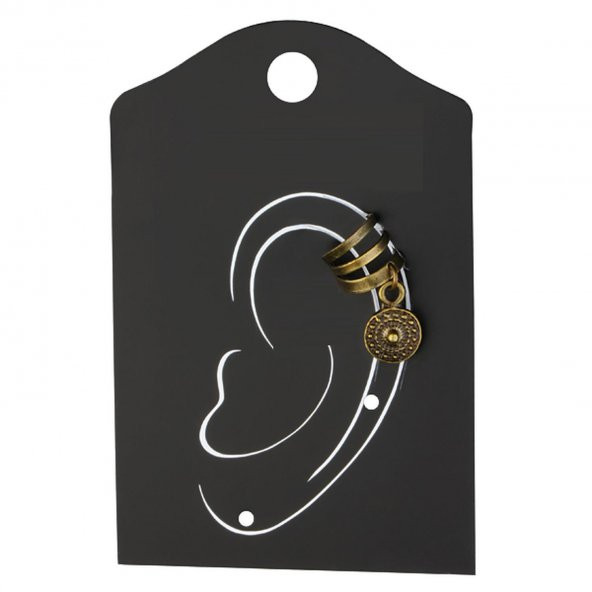 KL-AR-ZAMAK OBJE EAR CUFF KÜPE PUL
