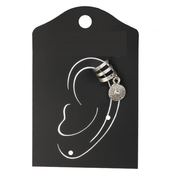 KL-SR-ZAMAK OBJE EAR CUFF KÜPE PUL