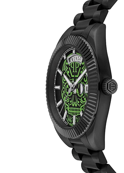 Philipp Plein PWPNA0724 Siyah Kol Saati - 2