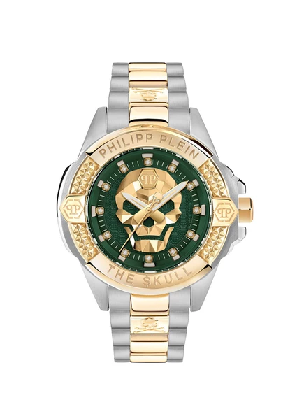 Philipp Plein PWNAA0622 Altın Rengi Metalik Gri Kol Saati