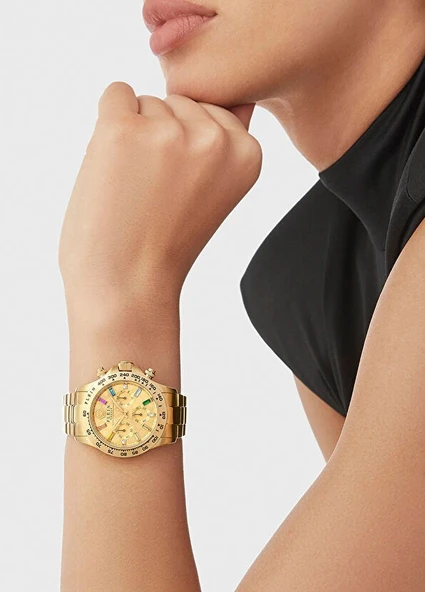 Philipp Plein PWSBA0223 Altın Rengi Kadın Kol Saati - 4