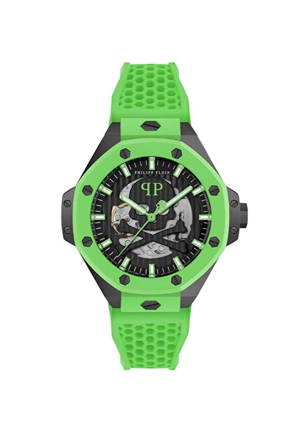 Philipp Plein PWPFA0624 Yeşil Çelik Erkek Kol Saati