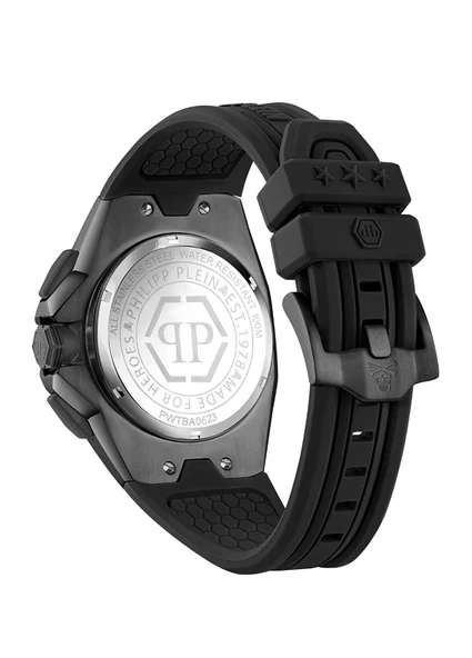 Philipp Plein PWTBA0623 Siyah Erkek Kol Saati - 3