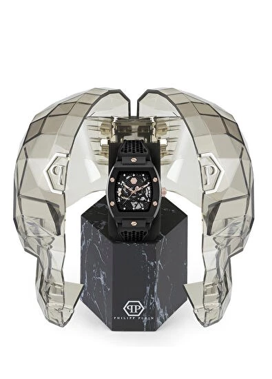 Philipp Plein PWVBA0523 Siyah Çelik Erkek Kol Saati - 4