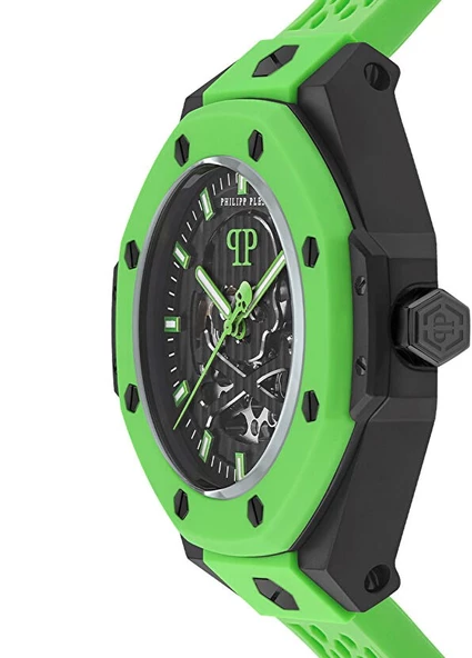 Philipp Plein PWPFA0624 Yeşil Çelik Erkek Kol Saati - 2
