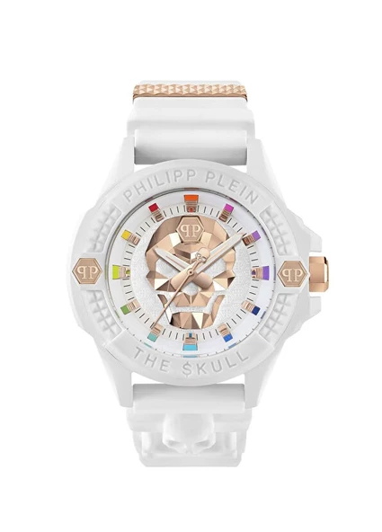 Philipp Plein PWUBA0123 Beyaz Erkek Kol Saati