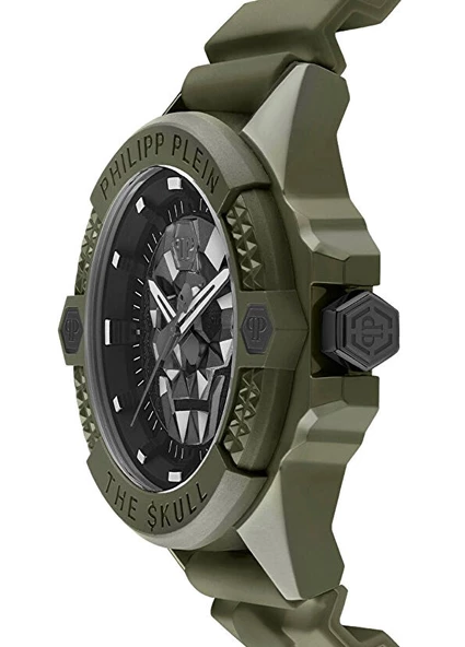 Philipp Plein PWUBA0423 Yeşil Erkek Kol Saati - 2