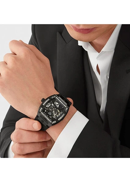 Philipp Plein PWBAA1923 Siyah Erkek Kol Saati - 4