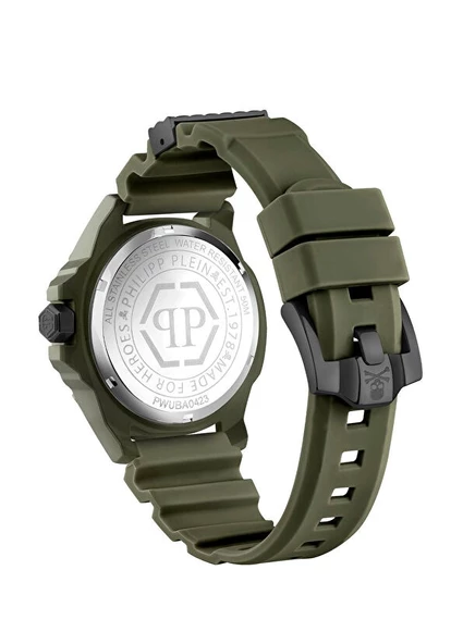 Philipp Plein PWUBA0423 Yeşil Erkek Kol Saati - 3