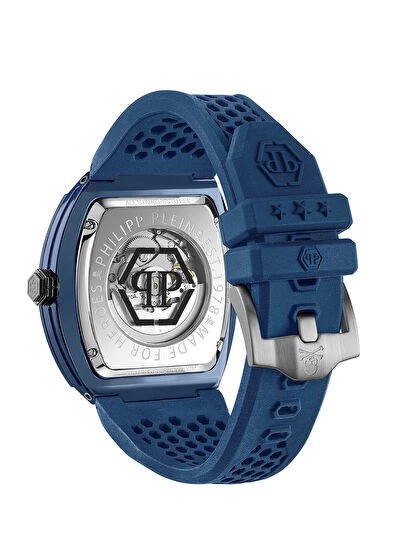 Philipp Plein PWVBA0323 Lacivert Erkek Kol Saati - 4