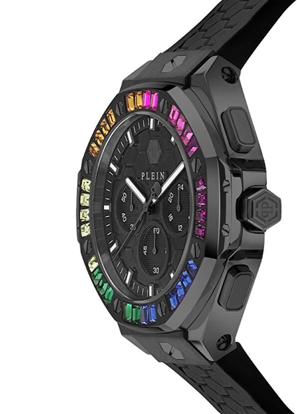 Philipp Plein PWPSA0724 Siyah Çelik Erkek Kol Saati - 2
