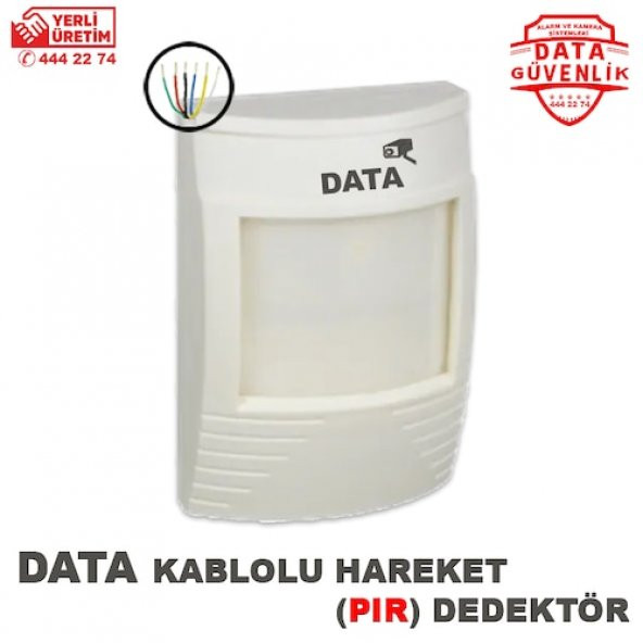 Data Kablolu Pır Dedektör 100 Türk Malı