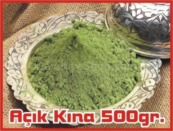 Ambalajlı Yarım Kiloluk Toz Kına