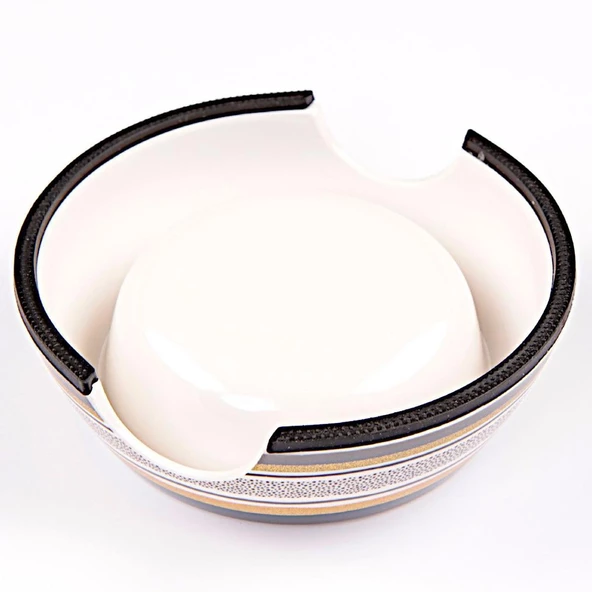 Bobo Kedi Köpek Mama ve Su Kabı BO-3139G(A5) 150 ML Kahve - 3