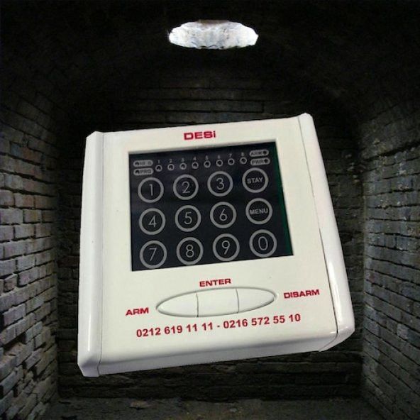 Desi Alarm - Desi Alarm Dokunmatik Keypad Tuş Takımı