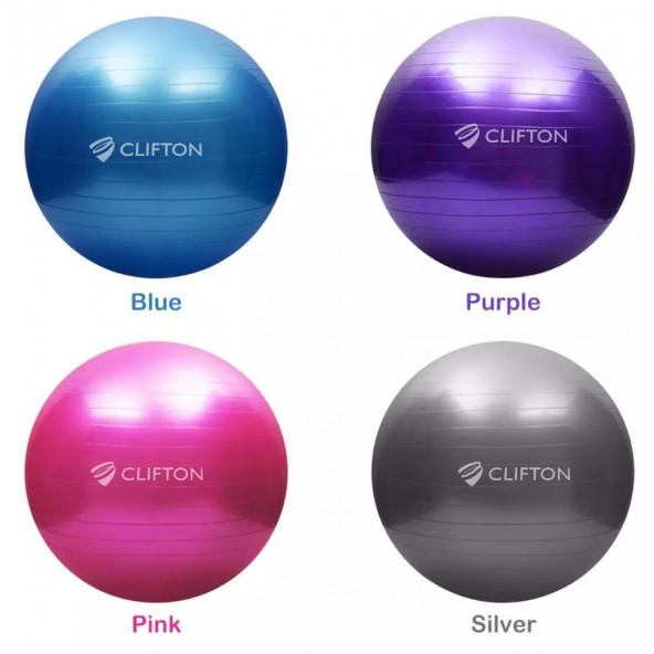 Clifton 65 Cm Dura-strong Deluxe Pilates Topu-Pompa - 2