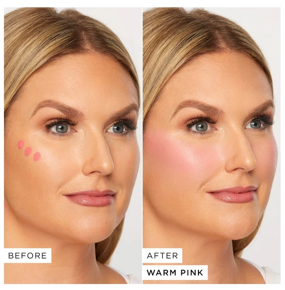 TARTE Maneater Satin Blush Cheek Plump Pink Coral  - Likit Allık - Resim 3