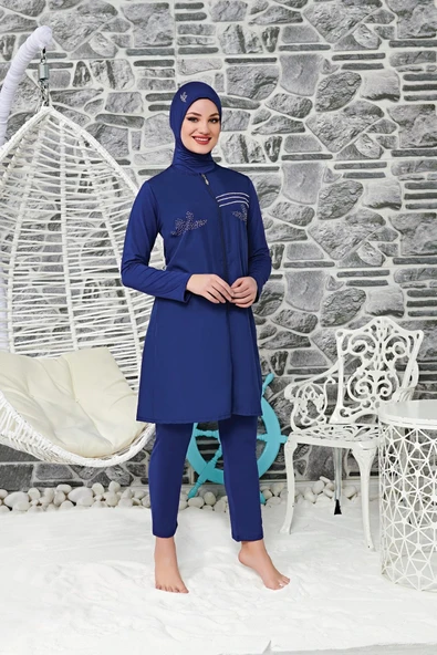 Ruko Maio 20102-1 Taşlı Kolu Dikili Teseüttür Mayo ürün görseli