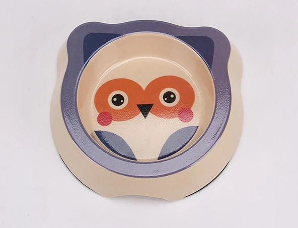 Bobo Bambu Mama ve Su Kabı BO-3141Z 260 ML Baykuş - Resim 2