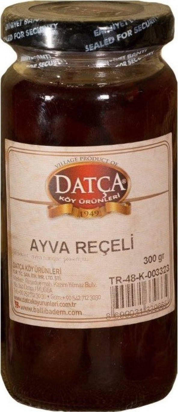 Datça Ayva Reçeli 300 gr