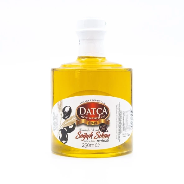 Datça Soğuk Sıkım Zeytinyağı (Kule Şişe Alt) 250 ml