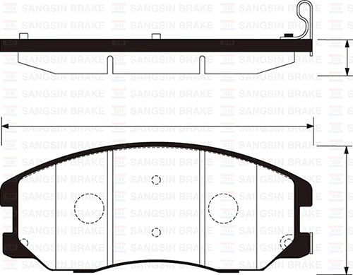 ÖN FREN BALATA CHEVROLET CAPTIVA 2.0L 2.4L 06-