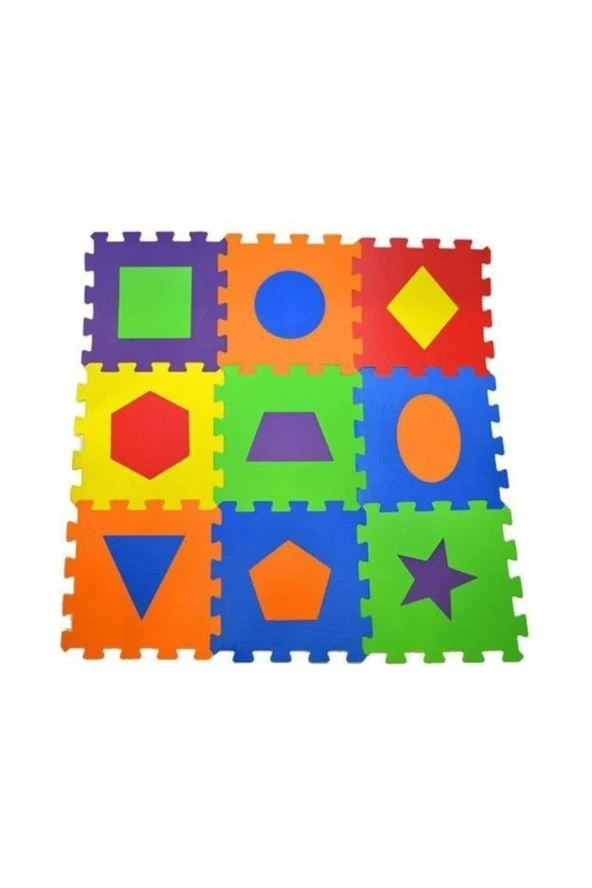 Eva Puzzle 33X33 Cm X 7 Mm. Geometrik Şekiller