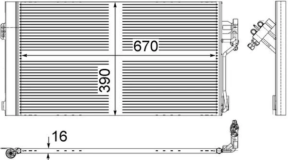 KLIMA RADYATORU MERCEDES VITO W639 03