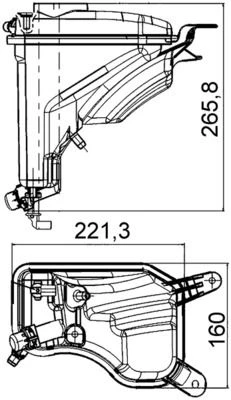 YEDEK SU DEPOSU BMW E81 E82 E90 E88 E91 E92 E93 E84 E89