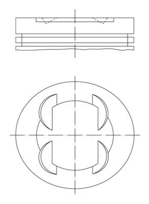 PİSTON SEGMAN 0.50 ASTRA J-CORSA D-E MERIVA B-ADAM-AVEO 1.4 16V A/B14XER-XEL-XFL-XEJ 73.90mm