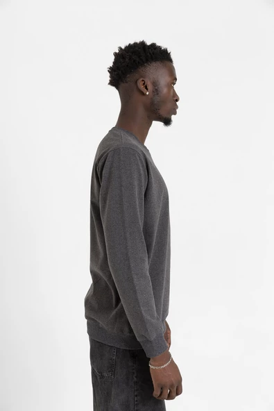 Suriye Yeni Bayrak Füme Erkek 2ip Sweatshirt - 3