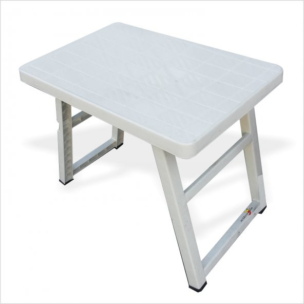 Paslanmaz En Dev Büyük Ebat Portatif Açılır Kapanır Şezlong 72x48cm Piknik Kamp Sehpası Masası - 3