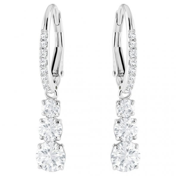 5416155 Swarovski Küpe Attract Trilogy:Pe Rnd Czwh/Rhs - 2