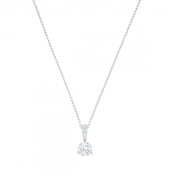 5472635 Swarovski Kolye Solitaire:Pendant 7Mm Czwh/Rhs ürün görseli