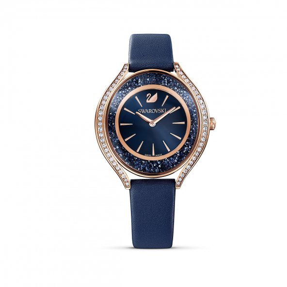 5519447 Swarovski Saat Crystalline Aura Ls Blu-Blu-Pro
