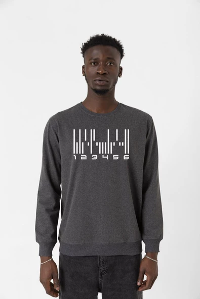 Dark Matter The Android Barcode Füme Erkek 2ip Sweatshirt