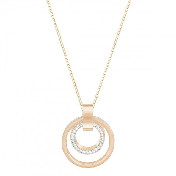 5349418 Swarovski Kolye Hollow:Pendant Med Cry/Ros - Resim 2