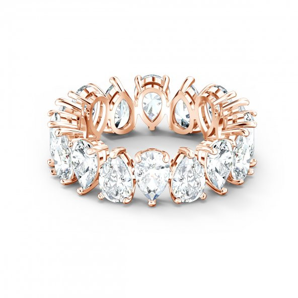 5586164 Swarovski Yüzük Vıttore-Rıng Pear Czwh-Ros 2 52 - 2