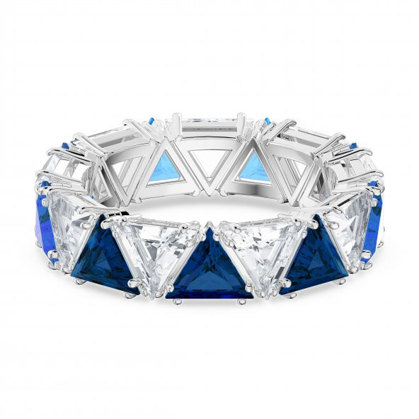 5608527 Swarovski Yüzük Mıllenıa: Ortyx Band Ring BLU Rhodium Shiny Dark Multi 52