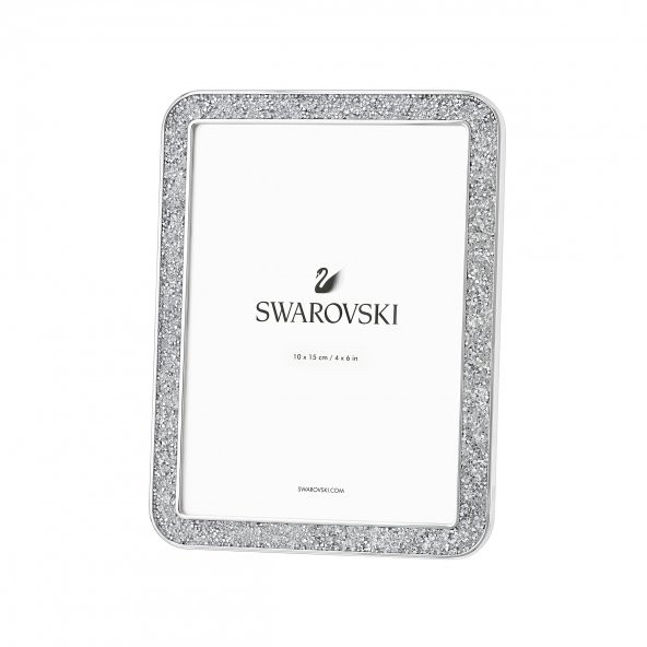 5379518 Swarovski Ev Dekorasyon Minera Picture Frame, Silver Tone, Small - 2