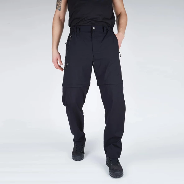 Taktikal Outdoor Pantolon - Kargo Cepli - Rogue Convertible - Siyah