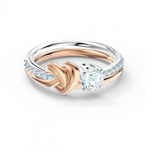 5535397 Swarovski Yüzük Lifelong Hrt-Ring Czwh-Mix 60 - 1