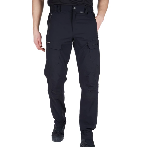 Taktikal Outdoor Pantolon - Su Kaydırıcı Kumaş - Kargo Cepli - İnnox - Siyah